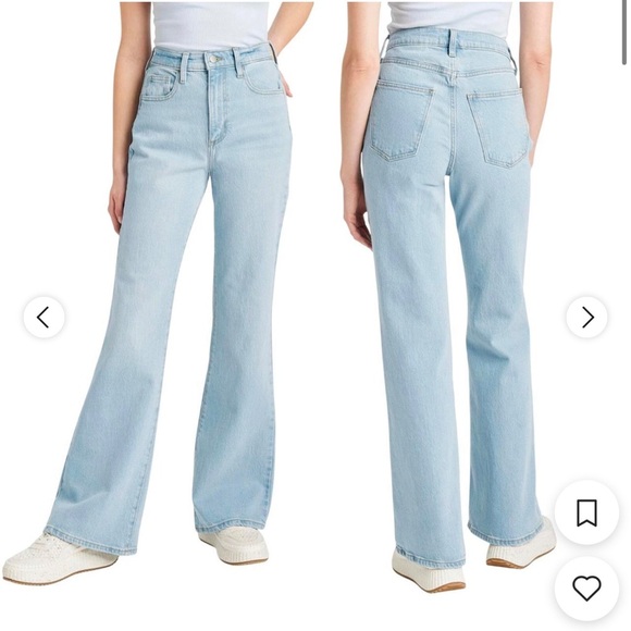 Universal Thread Denim - Universal Thread Blue Flare Wide Leg Jeans